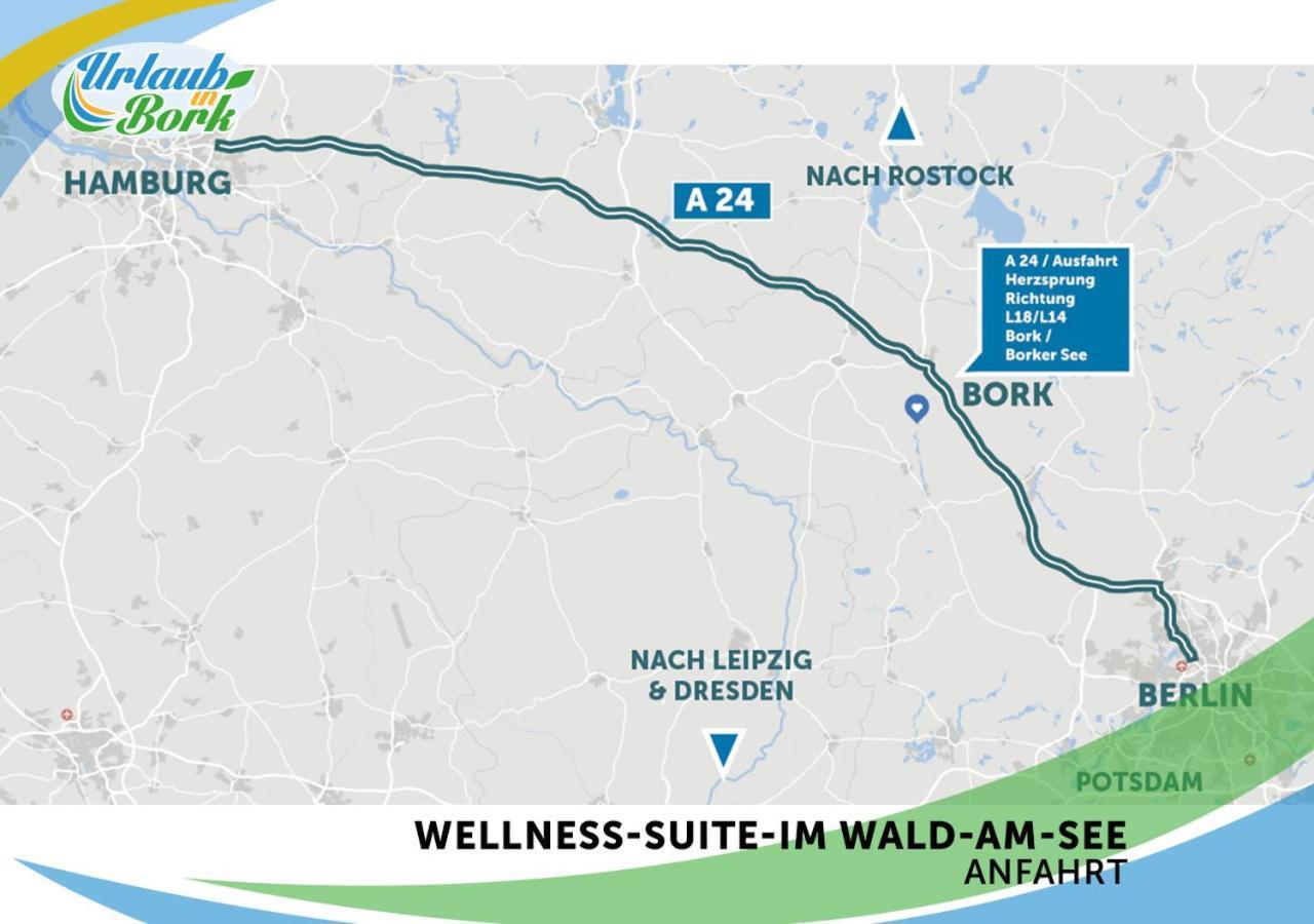 Wellness-Suite-Im-Wald-Am-See Kyritz Buitenkant foto
